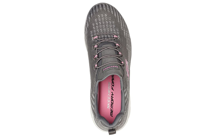 Lookbook Skechers Summits Cool Dash 低筒慢跑鞋 女款 灰