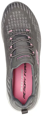 Skechers Summits Cool Dash 低筒慢跑鞋 女款 灰 Lookbook Skechers Summits Cool Dash 低筒慢跑鞋 女款 灰