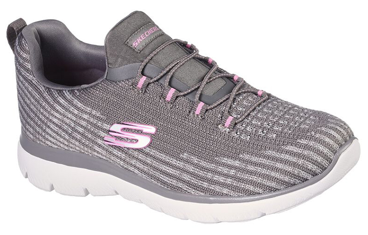 Shop Skechers Summits Cool Dash 低筒慢跑鞋 女款 灰