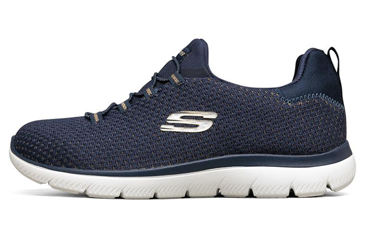 (Women) Skechers Summits Low-Top Dark-Blue 149204-NVGD