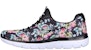 (W) Skechers Summits Rendah 'Hitam Motif Bunga Pelbagai Warna' 149932-BKMT