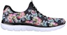 (W) Skechers Summits Rendah 'Hitam Motif Bunga Pelbagai Warna' 149932-BKMT