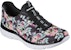 (W) Skechers Summits Rendah 'Hitam Motif Bunga Pelbagai Warna' 149932-BKMT