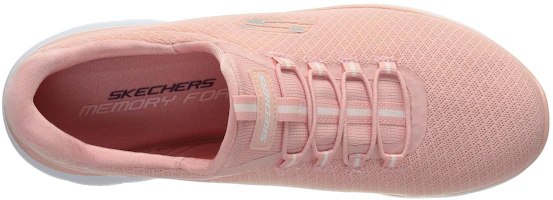 Shop Skechers Summits 低筒運動休閒鞋 女款 粉