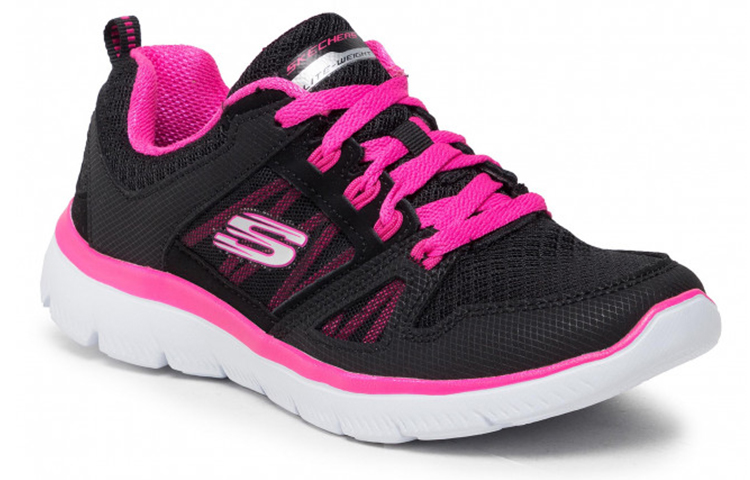 Order (Women) Skechers Summits New World 'Black Pink' 12997-BKHP