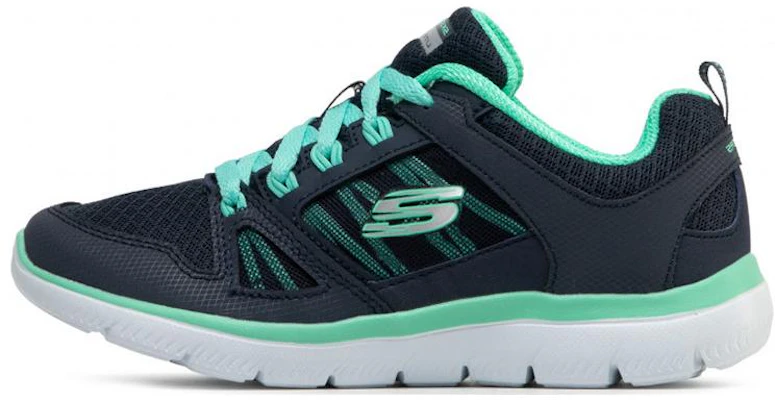 (Women) Skechers Summits New World 'Blue Green' 12997-NVTQ Buy (Women) Skechers Summits New World 'Blue Green' 12997-NVTQ
