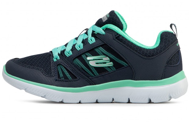 (Women) Skechers Summits New World 'Blue Green' 12997-NVTQ Buy (Women) Skechers Summits New World 'Blue Green' 12997-NVTQ