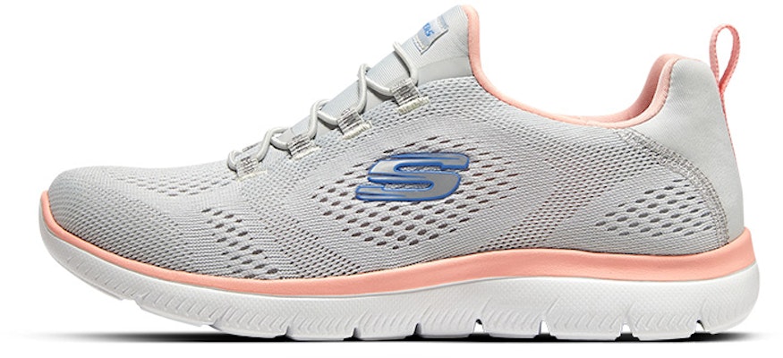 (Women) Skechers Summits Perfect Views 'Grey Orange' 149523-GYCL Buy (Women) Skechers Summits Perfect Views 'Grey Orange' 149523-GYCL