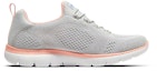 Order (Women) Skechers Summits Perfect Views 'Grey Orange' 149523-GYCL