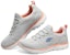 (Women) Skechers Summits Perfect Views 'Grey Orange' 149523-GYCL