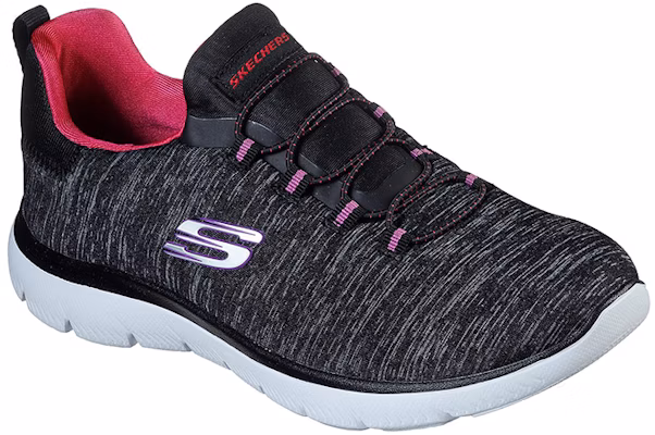 (W) Skechers Summits Quick Getaway 'Hitam Putih' 12983-BKPK Lookbook (W) Skechers Summits Quick Getaway 'Hitam Putih' 12983-BKPK