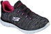 (W) Skechers Summits Quick Getaway 'Hitam Putih' 12983-BKPK