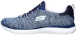 (W) Skechers Summits Quick Getaway 'Biru Merah Jambu' 12983-NVPR