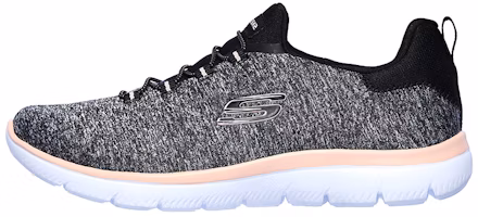 (Women) Skechers Summits Quick Getaway 'Grey' 12983-BKCL (Women) Skechers Summits Quick Getaway 'Grey' 12983-BKCL