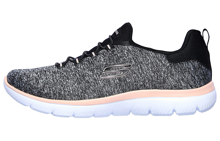 (Women) Skechers Summits Quick Getaway 'Grey' 12983-BKCL