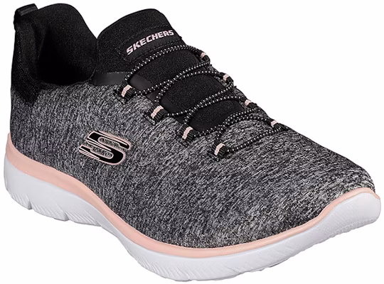 (Women) Skechers Summits Quick Getaway 'Grey' 12983-BKCL Lookbook (Women) Skechers Summits Quick Getaway 'Grey' 12983-BKCL