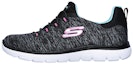 Buy (W) Skechers Summits Quick Getaway 'Kelabu Biru' 12983-BKLB