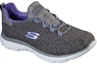 Lookbook (W) Skechers Summits Quick Getaway 'Kelabu Ungu' 12983-CCPR