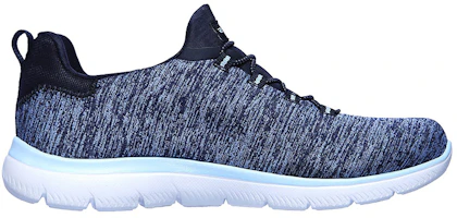Order Skechers Femei Summits Quick Getaway 低筒跑步鞋 女款 海軍藍