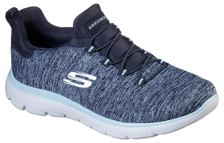 Lookbook Skechers Femei Summits Quick Getaway 低筒跑步鞋 女款 海軍藍