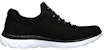 (W) Skechers Summits Sukan 'Hitam Putih' 149206-BKW