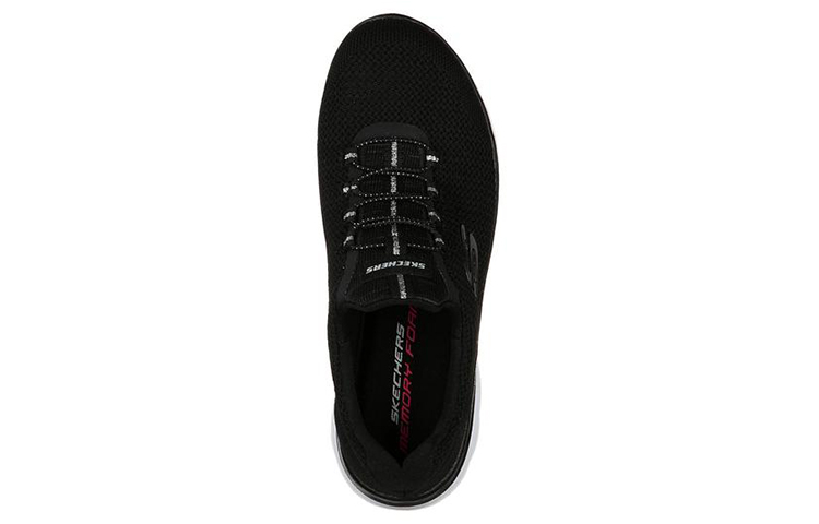 Lookbook (Women) Skechers Summits Sport 'Black White' 149206-BKW