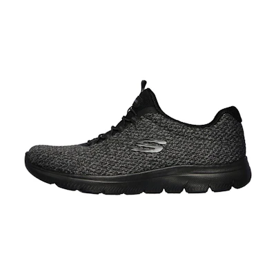 (W) Skechers Summits Striding 'Black'