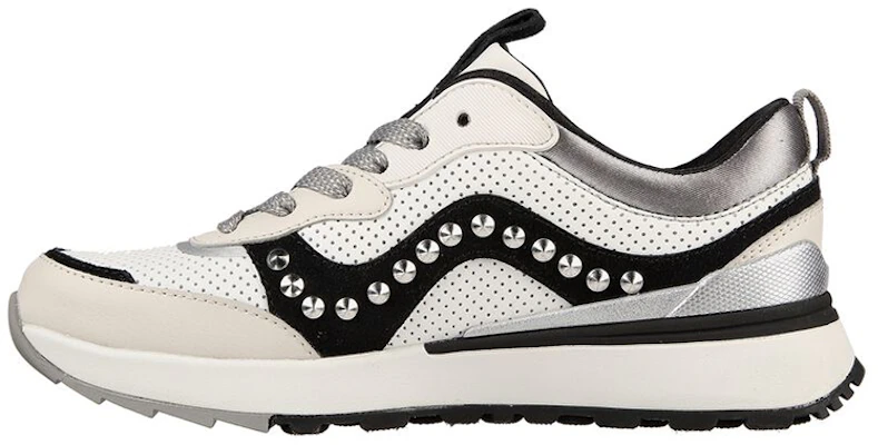 (W) Skechers Sunny Street-Lederoptik ''Weiß Schwarz'' 155435-WBK Buy (W) Skechers Sunny Street-Lederoptik ''Weiß Schwarz'' 155435-WBK
