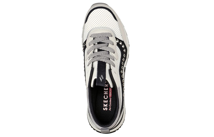 Shop (W) Skechers Sunny Street-Lederoptik ''Weiß Schwarz'' 155435-WBK