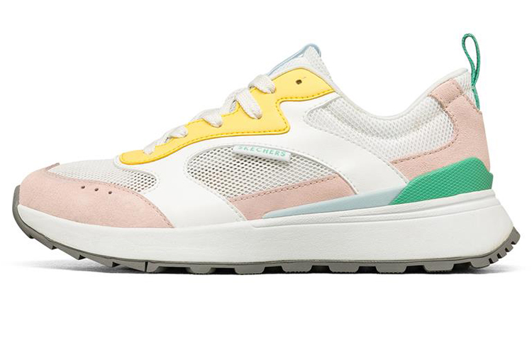 (Women) Skechers Sunny Street Vintage Low Top White 155424-WMLT