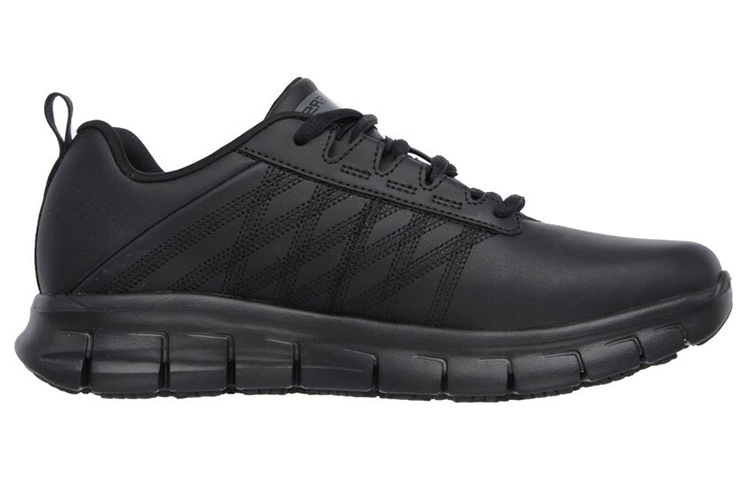 Order (W) 스케쳐스 슈어 트랙 블랙 (Skechers Sure Track Black) 76576-BLK