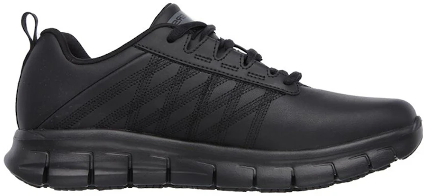 (W) 스케쳐스 슈어 트랙 블랙 (Skechers Sure Track Black) 76576-BLK Order (W) 스케쳐스 슈어 트랙 블랙 (Skechers Sure Track Black) 76576-BLK
