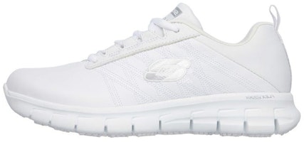 (Women) Skechers Sure Track Low Top 'Lightweight Breathable Comfort White' 76576-WHT (Women) Skechers Sure Track Low Top 'Lightweight Breathable Comfort White' 76576-WHT