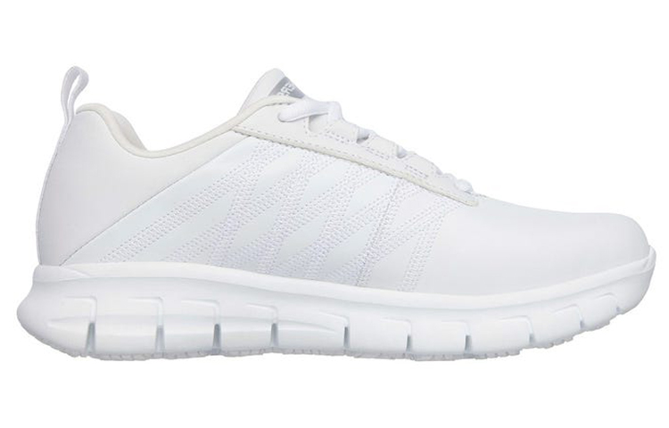 Order (Women) Skechers Sure Track Low Top 'Lightweight Breathable Comfort White' 76576-WHT