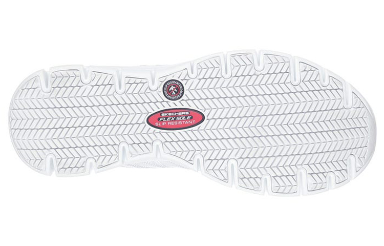 Shop (Women) Skechers Sure Track Low Top 'Lightweight Breathable Comfort White' 76576-WHT