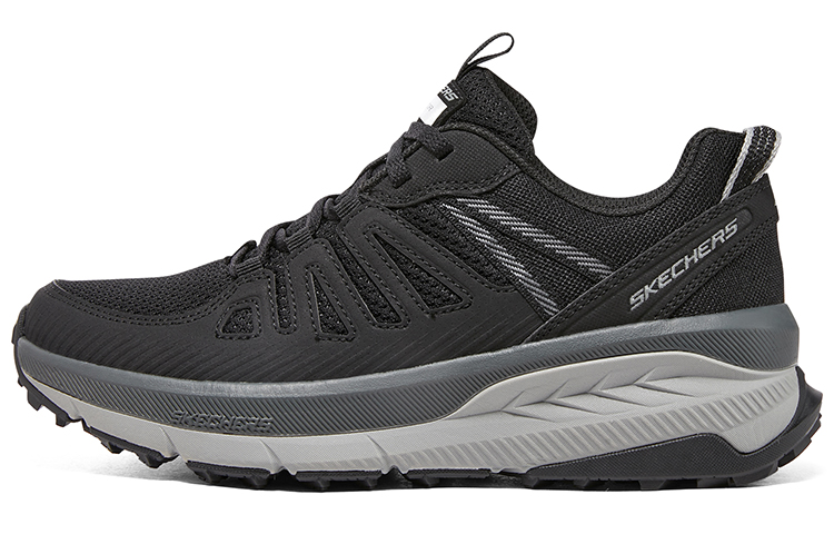 (W) Skechers Switch Back 'Black Grey'