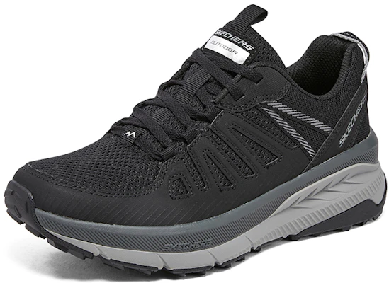 (W) Skechers Switch Back 'Hitam Abu-abu' 180162-BKCC Lookbook (W) Skechers Switch Back 'Hitam Abu-abu' 180162-BKCC