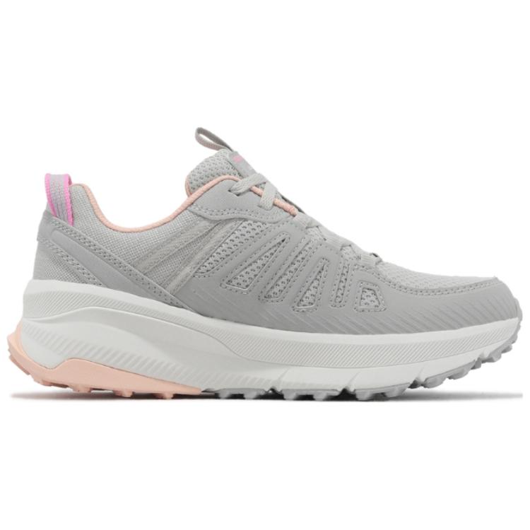 Sizing (W) Skechers Switch Back 'Grey Charcoal' Abu-Abu Arang 180162-GYCL
