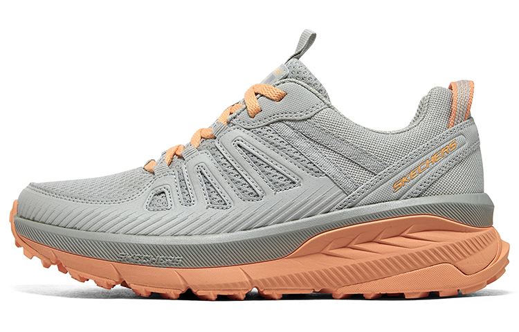 (Women) Skechers Switch Back 'Grey Orange' 180162-LGCL