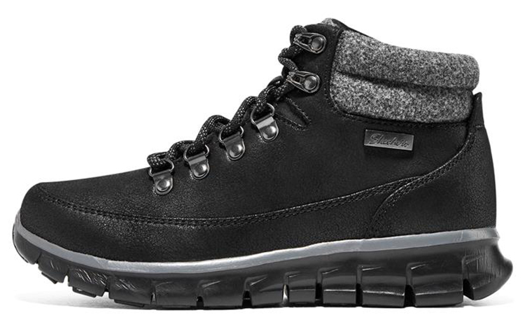 (Women) Skechers Synergy 'Black Casual Boot' 167425-BLK