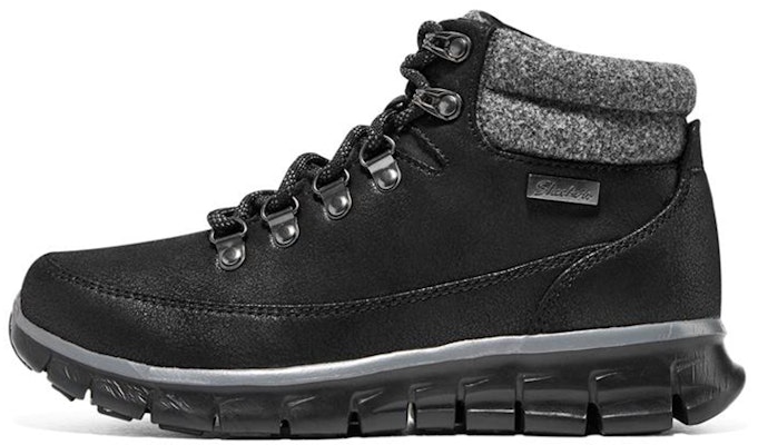 (Women) Skechers Synergy 'Black Casual Boot' 167425-BLK Buy (Women) Skechers Synergy 'Black Casual Boot' 167425-BLK