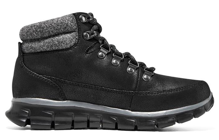 Lookbook (Women) Skechers Synergy 'Black Casual Boot' 167425-BLK