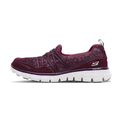 (W) Skechers Synergy 'Burgundy Slip-On'