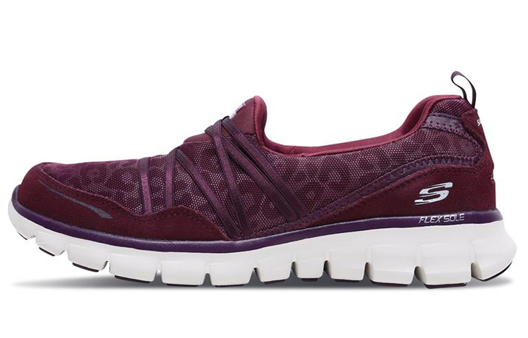 Buy (W) Skechers Synergy 'Slip-On Burgundy' 11962-BURG