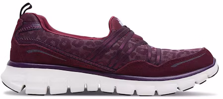 Order Skechers Synergy 一脚蹬運動休閒鞋 女款 酒紅色