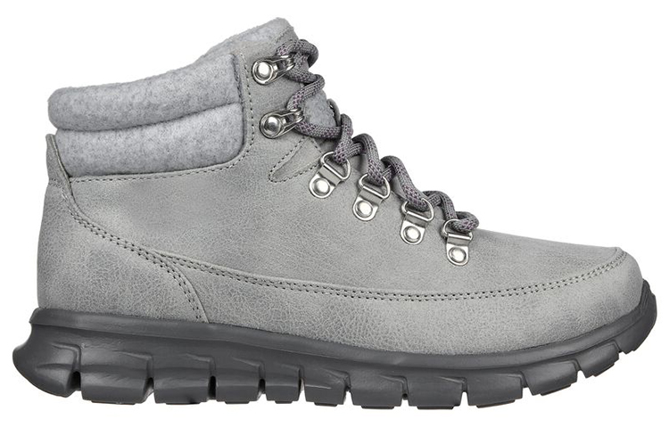 Order Skechers Synergy 耐磨休閒短筒靴 女款 灰色