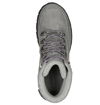 Skechers Synergy 耐磨休閒短筒靴 女款 灰色 Shop Skechers Synergy 耐磨休閒短筒靴 女款 灰色