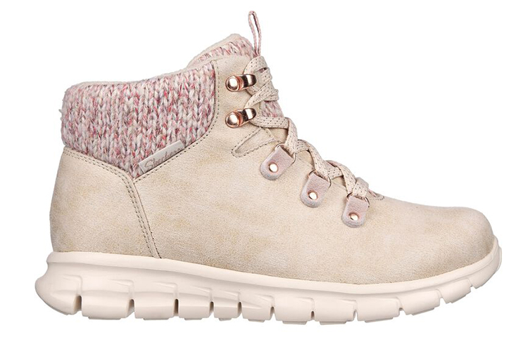 Order (W) Skechers Synergy High Top ''Confort Décontracté - Rose Beige'' 167340-NTPK