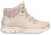 (W) Skechers Synergy High Top 'Keselesaan Kasual - Merah Jambu Beige' 167340-NTPK