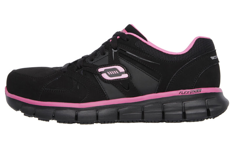(Women) Skechers Synergy Low 'Black Pink' 76553-BKPK